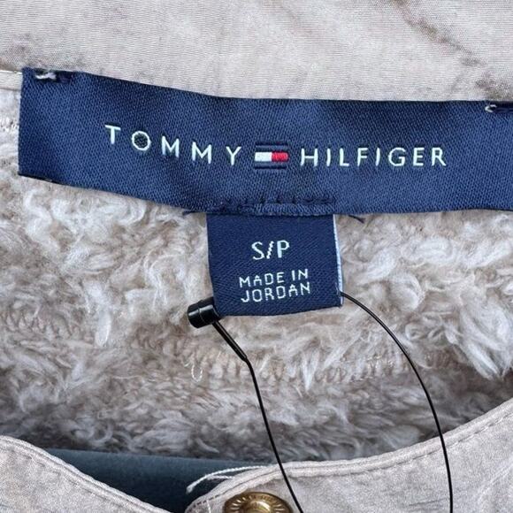 NWT New Tommy Hilfiger Womens Small Half Button Long Sleeve Pullover Jacket - Picture 3 of 5